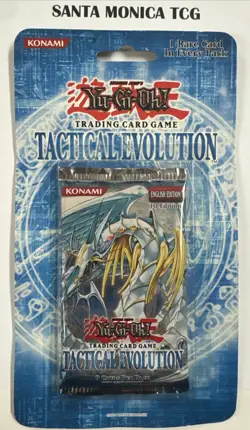 Yugioh Tactical Evolution blister pack 1st edition Sealed Booster - Image 1