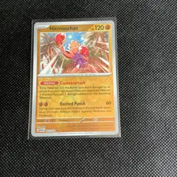 Hitmonchan 107/165 Reverse Holo MEWen English 151 Pokemon Card NM - Image 1