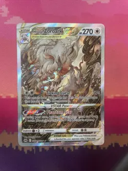 Pokemon Card Hisuan Zoroark VSTAR GG56/GG70 Crown Zenith Near Mint - Image 1