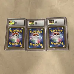 3 Card Graded lot. Pokemon ivysour , radiant greninja , gengar ex - Image 5