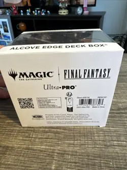 Final Fantasy Sephiroth Premium Alcove Edge Ultra Pro Card Deck Box Case MTG - Image 3