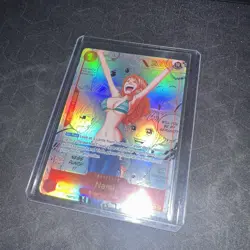 One Piece Trading Card Game Nami Manga Alt Art Rare PRB-01 English OP01-016 - Image 1