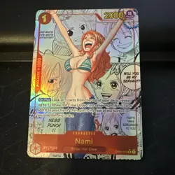 One Piece Trading Card Game Nami Manga Alt Art Rare PRB-01 English OP01-016 - Image 4