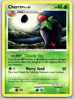 Cherrim Arceus 15/99 HP/DMG Pokemon Card - Image 1