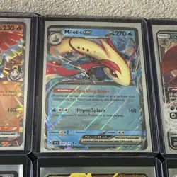 Pokemon TCG GX EX Holo 8-Card Lot: Ho-Oh, Milotic, Weavile, Glaceon, Raikou + - Image 3
