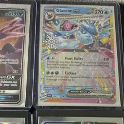 Pokemon TCG GX EX Holo 8-Card Lot: Ho-Oh, Milotic, Weavile, Glaceon, Raikou + - Image 5