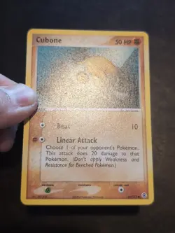 POKEMON TCG COMMON CARD CUBONE 60/112 EX FIRERED & LEAFGREEN NM/VLP - Image 2
