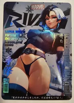Luna Snow Marvel Anime Sexy Waifu Comic Card - Image 3