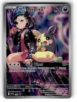 Marnie’s Morpeko SV: Scarlet & Violet Promo Cards Holo Holo Rare 206 NM - Image 1