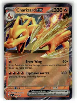 Charizard ex - SV: Scarlet & Violet Promo Cards Holo Promo 161 NM - Image 1