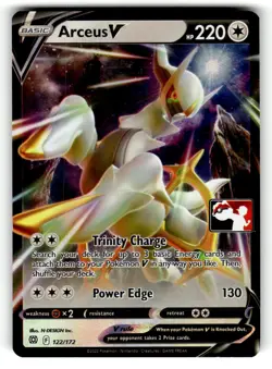 Arceus V Prize Pack Series Cards Holo Ultra Rare 122/172 NM - Image 1