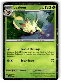 Leafeon - (Cosmos Holo) SV: Scarlet & Violet Promo Cards Holo Promo 170 NM - Image 1