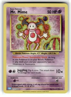 Mr. Mime Trading Card Game Classic Holo Classic Collection 013/034 NM - Image 1