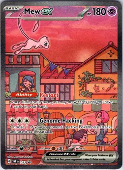 Mew ex 053 Sv: Scarlet & Violet Promo Cards Holo NM - Image 1