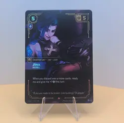 League of Legends Jinx Champion Unit Card Rebel OGN-202/298 Standard - Image 1