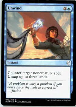 Unwind 72 Common Dominaria Near Mint - Image 2