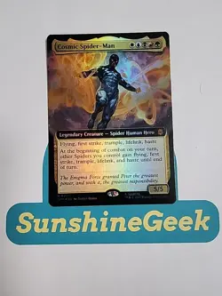 Cosmic Spider-Man (Extended Art) Marvel's Spider-Man Foil - Image 1