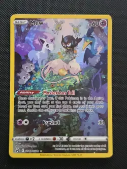 Mew GG10/GG70 Crown Zenith Galarian Gallery 2023 Pokemon TCG Card - Image 1