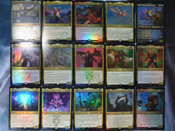 MTG All Foil Mythics and Rares; 60 Cards incl. 24 mythics, 36 rares; no repeats - Image 3