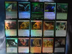 MTG All Foil Mythics and Rares; 60 Cards incl. 24 mythics, 36 rares; no repeats - Image 5