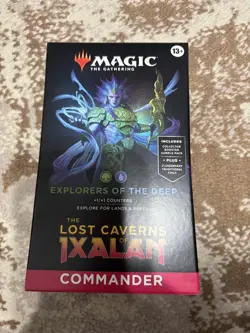 MTG Explorers of the Deep Commander Deck - Lost Caverns of Ixalan - Sealed - Image 1