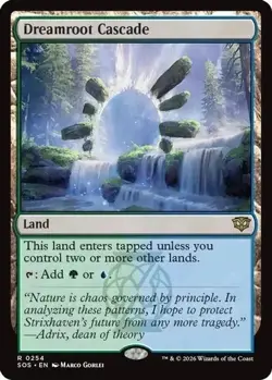 1x NM Dreamroot Cascade - Secrets of Strixhaven [MTG] pack fresh - Image 1
