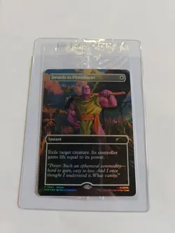 Magic the Gathering MTG Swords to Plowshares Foil PSA Magazine Promo Sealed NEW - Image 2