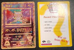 Ancient Mew Holo & Companion Card NM/LP - Image 1