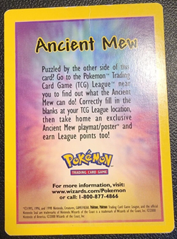 Ancient Mew Holo & Companion Card NM/LP - Image 4