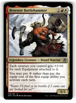 Bruenor Battlehammer Adventures in the Forgotten Realms U 219 NM - Image 1