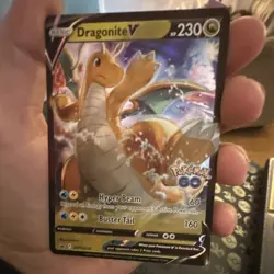 The Pokemon Company Dragonite V SWSH235 Pokemon GO Promo Basic Holo 230 HP - Image 1
