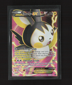 2014 Pokemon TCG Emolga EX 143/146 Full Art Ultra Rare XY Base Set - Image 1