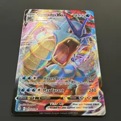 Gyarados VMAX 029/203 Holo VMAX Rare Evolving Skies Pokemon Holo Near Mint - Image 2