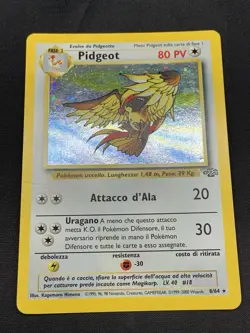Pokemon Card - Pidgeot Jungle 8/64 Holo Rare Italian - Image 1