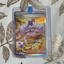 Pokemon TCG Paradox Rift Jacinthe 122/088 Trainer-Supporter Holo Full Art - Image 1