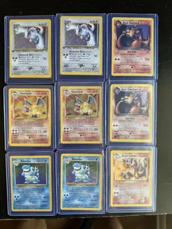 Vintage Pokemon Card Lot - 90s Rares - Charizard, Lugia, Blastoise, Mewtwo, Ect. - Image 1