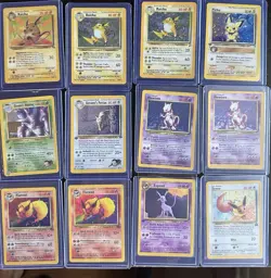 Vintage Pokemon Card Lot - 90s Rares - Charizard, Lugia, Blastoise, Mewtwo, Ect. - Image 2