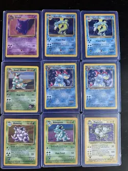 Vintage Pokemon Card Lot - 90s Rares - Charizard, Lugia, Blastoise, Mewtwo, Ect. - Image 3