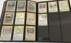 Pokemon WOTC Gen 1 and 2 Mixed Lot Binder (no duplicates) - Image 3