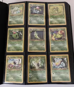 Pokemon WOTC Gen 1 and 2 Mixed Lot Binder (no duplicates) - Image 4