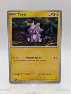 Toxel 069/182 Common Paradox Rift Yuki Mori Pokemon NM - Image 1