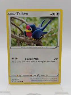 Taillow 133/185 Common Vivid Voltage Yuki Mori Pokemon NM - Image 1