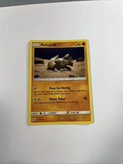 Relicanth 111/236 Uncommon Unified Minds Yuki Mori Pokemon NM - Image 1