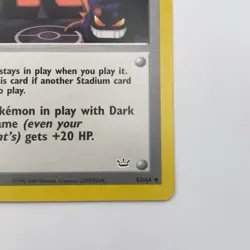Rocket's Hideout 63/64 Neo Revelation LP WOTC Pokemon TCG Vintage Single - Image 5