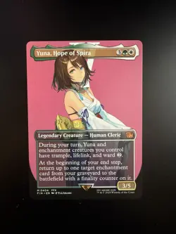 MTG Final Fantasy English Yuna, Hope of Spira Borderless 0404 Non-Foil - Image 1
