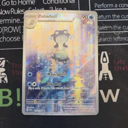 Pokemon Poliwhirl Illustration Rare Holo 176/165 Sv: Scarlet & Violet 151 - Image 1