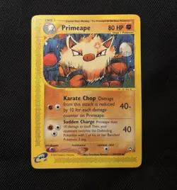 2002 Pokemon TCG Aquapolis Primeape Non-Holo 029/147 NM - Image 1