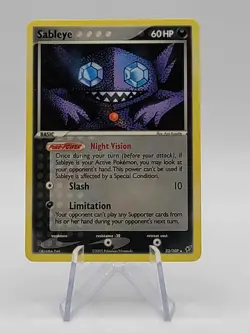 SABLEYE 2005 POKEMON EX DEOXYS RARE 23/107 NON HOLO SUPER CLEAN NM - Image 1