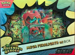 Pokemon TCG Ascended Heroes Lucario Poster Feraligatr EX 2 First Partner S1 - Image 3