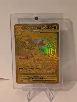 2026 POKEMON CHAOS RISING #122/086 CRI MEGA GRENINJA EX MEGA HYPER RARE ENGLISH - Image 1